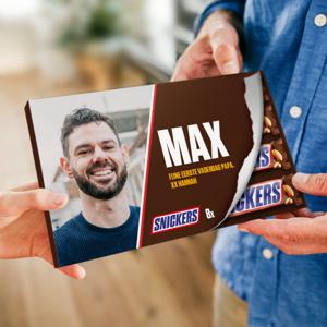 Gepersonaliseerde Snickers Repen Giftbox