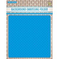 Nellie's Choice • 3d embossing folder achtergrond kleine stippen 15x15cm
