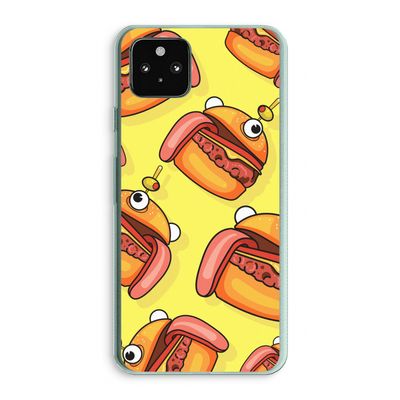 Hamburger: Google Pixel 5a 5G Transparant Hoesje