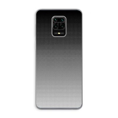 Musketon Halftone: Xiaomi Redmi Note 9 Pro Transparant Hoesje