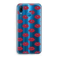 Lips: Huawei P20 Lite Transparant Hoesje