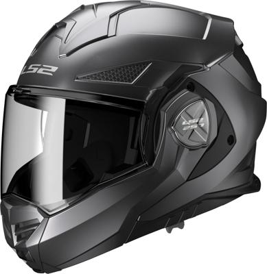 LS2 opklaphelm "ff901 advant x solid" helmet ff901 adv. x solid s titanium