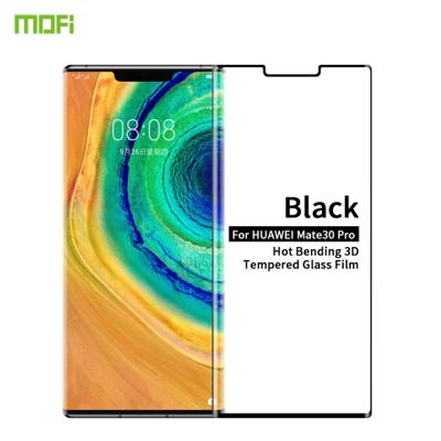Voor Huawei mate 30 Pro MOFI 9H 3D explosieveilige thermische buiging volledig scherm bedekt met gehard glas film (zwart)