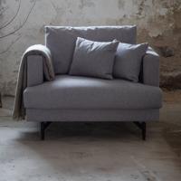 Nohr Fauteuil 'Tamora' kleur Grijs Nohr Fauteuil 'Tamora' kleur Grijs