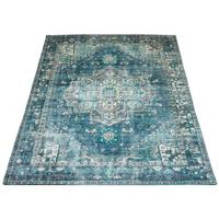 Veer Carpets - Vloerkleed Nora Petrol 160 x 230 cm - thumbnail