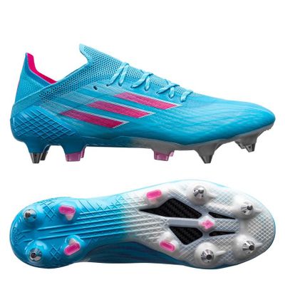 adidas X Speedflow .1 SG Sapphire Edge - Blauw/Roze/Wit