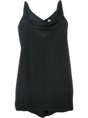 Rick Owens débardeur drapé - Noir