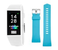 Horlogeband Smartwatch Calypso K8500-1 Kunststof/Plastic Turquoise 13mm - thumbnail