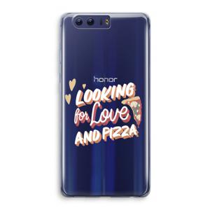 Pizza is the answer: Honor 9 Transparant Hoesje