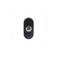 Intersteel Ovale deurbelChimea verdekt zwart - 0023.399026
