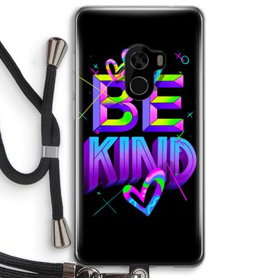 Be Kind: Xiaomi Mi Mix 2 Transparant Hoesje met koord