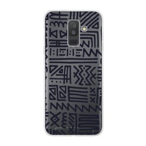 Marrakech print: Samsung Galaxy A6 Plus (2018) Transparant Hoesje