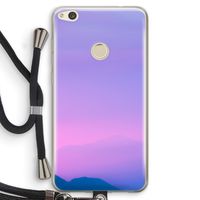Sunset pastel: Huawei Ascend P8 Lite (2017) Transparant Hoesje met koord