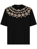 Dolce & Gabbana t-shirt à imprimé graphique - Noir