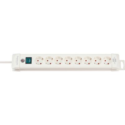 Brennenstuhl 1952280100 power uitbreiding 3 m 8 AC-uitgang(en) Binnen Wit