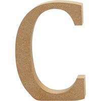 Creotime houten letter C 8 cm - thumbnail