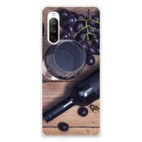 Sony Xperia 10 III | Siliconen Case | Wijn