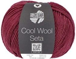 Lana Grossa Cool Wool Seta 010 Burgundy