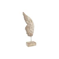 Decoratieve figuren DKD Home Decor Verouderde afwerking Wit Engelenvleugels Magnesium (26 x 11 x 65 cm)