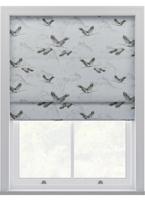 Laura Ashley - Vouwgordijn - Animalia Geborduurd Silver