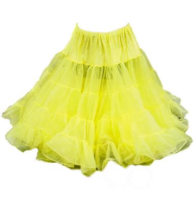 Petticoat, model 640, 23&apos;/21&apos;, Yellow