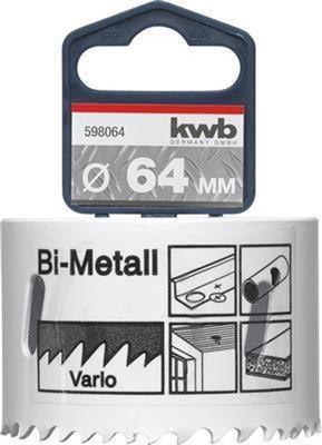 Gatenzaag hss bi-mtl 64 mm - Kwb