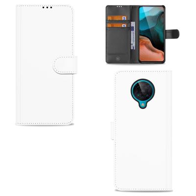 Xiaomi Poco F2 Pro | Bookcase | Hoesje Wit met Pasjeshouder