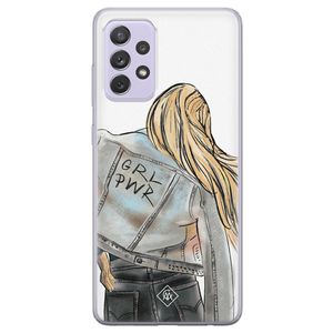Samsung Galaxy A72 siliconen hoesje - GRL PWR