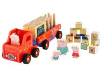 Houten vrachtwagen (ABC-vrachtwagen)