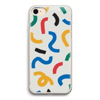 Illustratieve pop 2: iPhone 7 Transparant Hoesje Illustratieve pop 2: iPhone 7 Transparant Hoesje