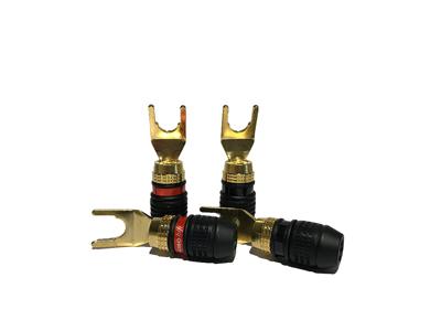 HOBO hifi SpeedLock Spade (vorken) 4 st Connectors