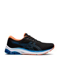 ASICS Gel-Pulse 12 hardlloopschoenen zwart/oranje/blauw - thumbnail