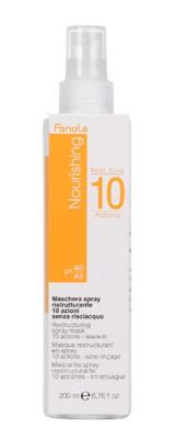 Fanola Masker Haircare Nourishing 10-actions Spray Mask 200ml | Voor Droog Haar