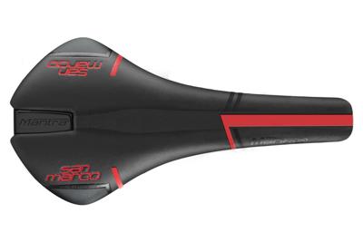 San Marco Mantra Racing Open Narrow Zadel - Zwart/Rood San Marco Mantra Racing Open Narrow Zadel - Zwart/Rood