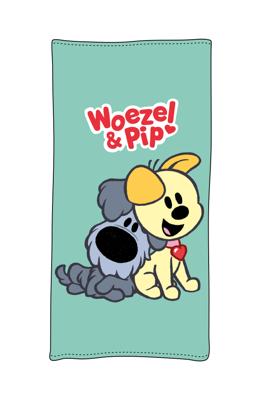 WOEZEL & PIP Strandlaken W&P Aqua, 75x150 cm