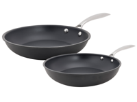 Cookinglife Koekenpannenset Revolt - ø 24 & 28 cm - keramische anti-aanbaklaag - geschikt voor alle warmtebronnen