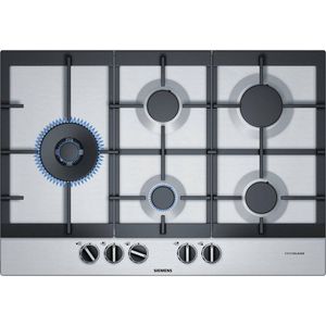 Siemens iQ500 EC7A5SL90N kookplaat Roestvrijstaal Ingebouwd Gaskookplaat 5 zone(s)