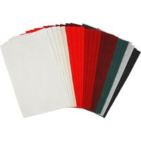 Creativ Company Hobbyvilt diverse kleuren, 24 vellen