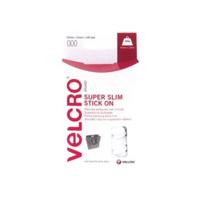 VELCRO® VEL-EC60212 Klittenband ellips Om vast te plakken Haak- en lusdeel (l x b) 35 mm x 12 mm Wit 18 stuk(s)