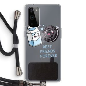 Best Friend Forever: OnePlus 9 Pro Transparant Hoesje met koord