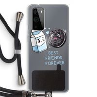 Best Friend Forever: OnePlus 9 Pro Transparant Hoesje met koord