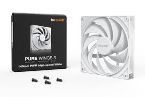 be quiet! Pure Wings 3 140mm PWM high-speed White Computer behuizing Ventilator 14 cm Wit 1 stuk(s)