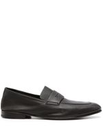 Zegna L'Asola leather loafers - Marron