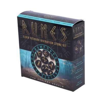Nemesis Now - Runes Elder Futhark Divination Stone Kit