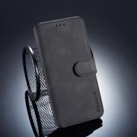 CGI MING Retro olie kant horizontale Flip Case voor Huawei P20 Pro met houder & kaartsleuven & portemonnee (zwart)