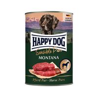 Happy Dog Sensible Pure Montana - Paard - 6 x 400 g - thumbnail