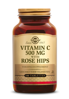Solgar Vitamine C with Rose Hips (Rozenbottel) 500 mg Tabletten