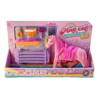 Flock eenhoorn met accessoires