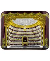 Fornasetti 'Teatro alla' Plateau - Multicolore - thumbnail