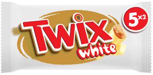 Twix White Chocolade karamel repen 5pack bij Jumbo